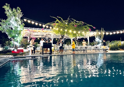 Làm tiệc villa